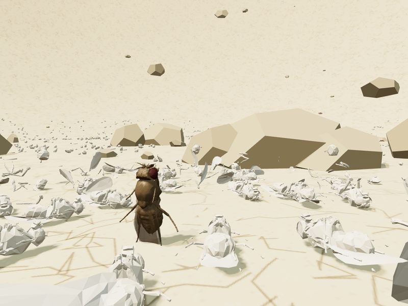 Ezekiel’s Valley of Dry Bones (Ezekiel 37): fly brain experiment scene
