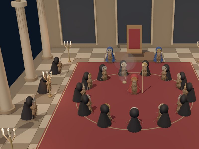 Eyes Wide Shut: The Masked Ceremony: fly brain experiment scene