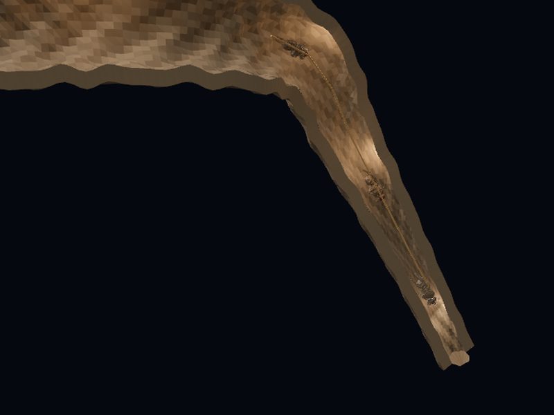 Nutty Putty Cave Entrapment (2009): fly brain experiment scene