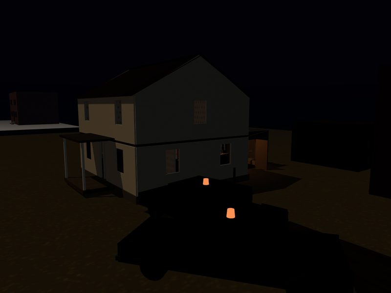 Plainfield Farmhouse, November 1957: Crime Scene Reconstruction: fly brain experiment scene